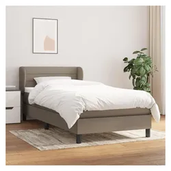 vidaXL, Boxspringbett, Catardorf (Horizontale Streifen) (90 x 200 cm)
