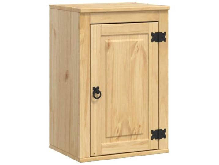 Helloshop26 Moderner rechteckiger Schrank mit Ablage für Wohnzimmer 60 x 32 x 40 cm Kiefer massiv Honig 02_0058891