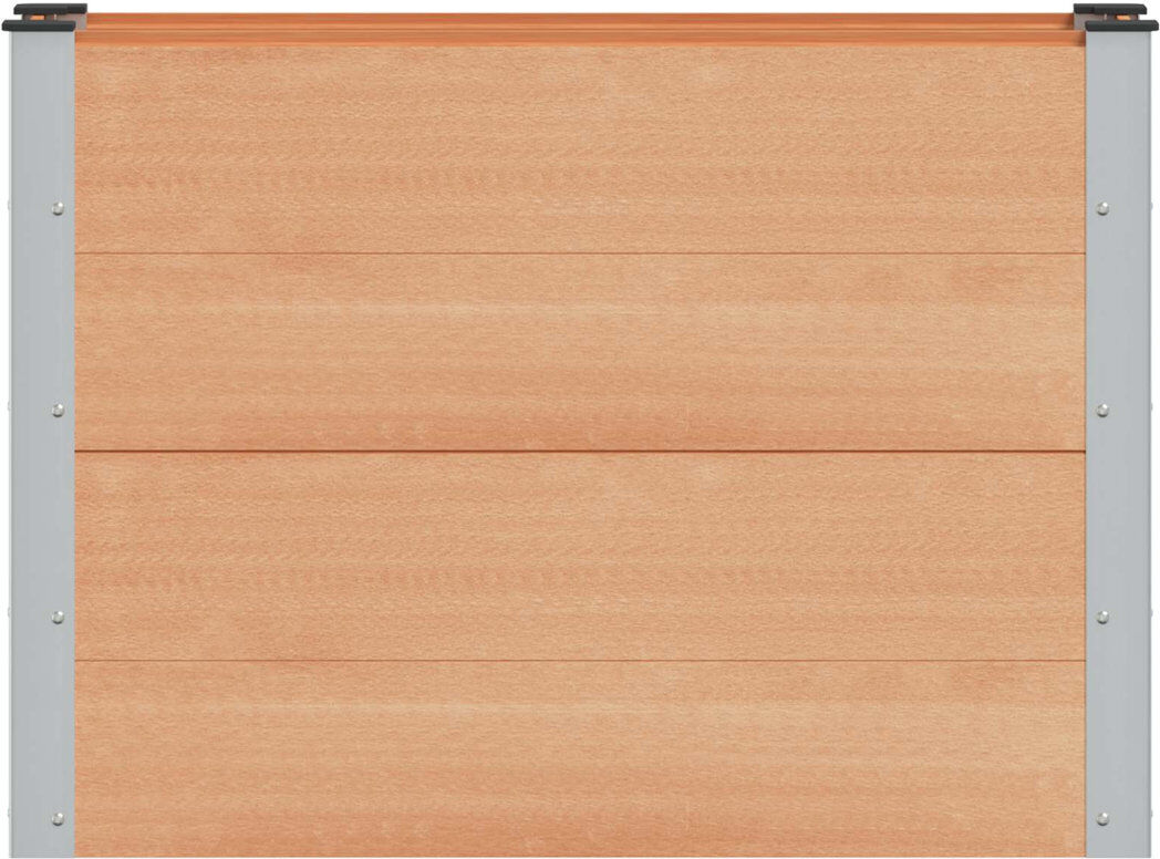 Dakota Fields Planter Brown 72cm H x 100cm W x 30cm D