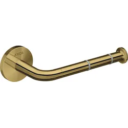hansgrohe AXOR UNIVERSAL Circular Toilettenpapierhalter, 42856990, Farbe: Polished Gold Optic
