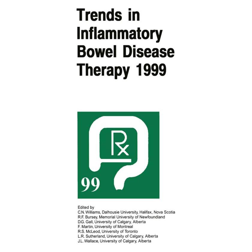 Springer Trends in Inflammatory Bowel Disease Therapy 1999 (Englisch, Softcover, C. Noel Williams, D, D. G. Gall, F Bursey, F. Martin, J. L. Wallace, L. R. Sutherland, R. F. Bursey, R. S. McLeod, R/G Gall et al) (55518089)