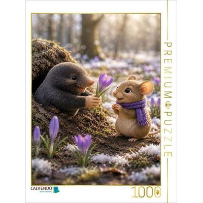 CALVENDO Puzzle Ein Frühlingsgruß | 1000 Teile Lege-Größe 64 × 48 cm Foto-Puzzle für glückliche Stunden