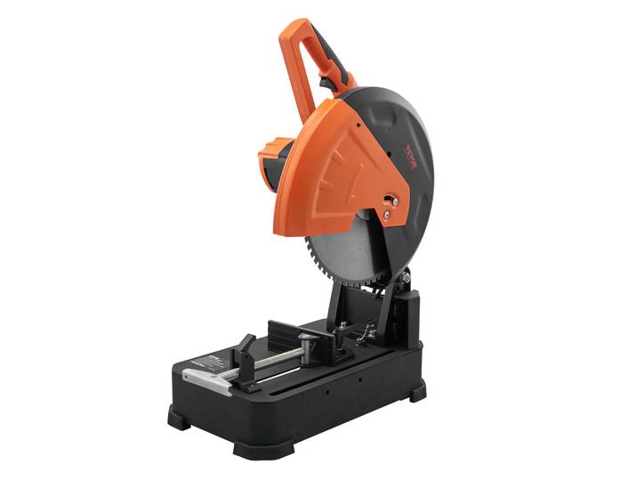 SucceBuy 2800W scie à découper 14 /355mm diamètre de lame scie à découper 1200 tr/min Machine de découpe d'acier 0-45 ° Scie à découper réglable à coupe sèche