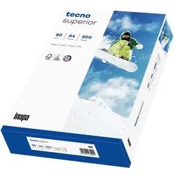 tecno Superior DIN A4 Druckerpapier Weiß 80 g/m2 500 Blatt