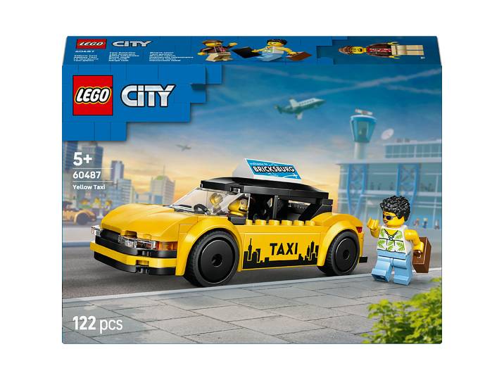 LEGO® City - Le Taxi Jaune - 60487