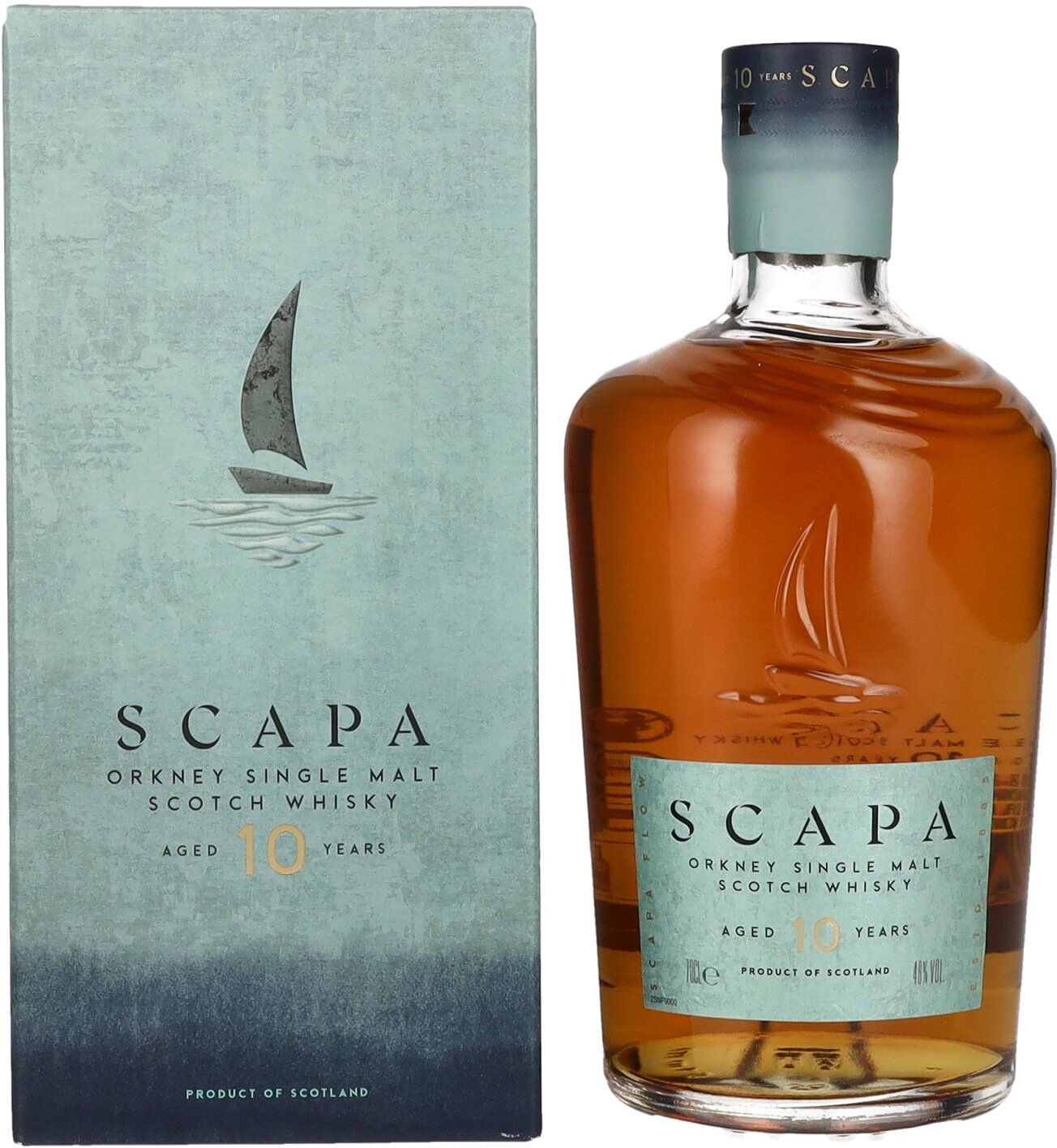 Scapa Whisky Scapa Orkney 10 Years Old Single Malt Scotch Whisky 48% Vol. 0,7l in Geschenkbox