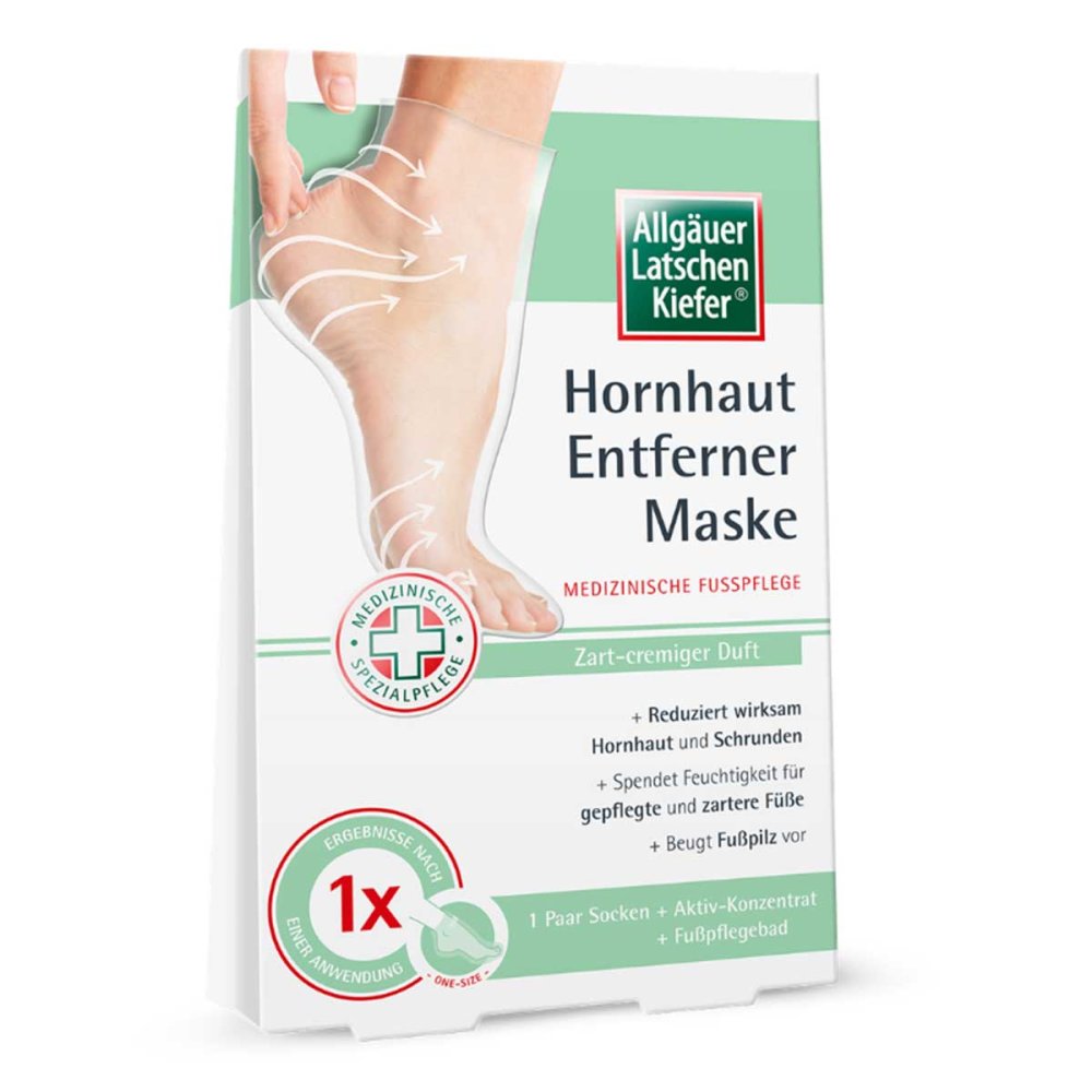 Dr. Theiss Naturwaren GmbH Allgäuer Latschenkiefer Hornhaut Entferner Maske cremig 20340235