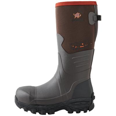 Stiefel GATEWAY1 "Country 17" 4mm Nano", Mädchen, Gr. 48, braun (dunkelbraun), Obermaterial: 100% Naturkautschuk NaRubber., Schuhe Stiefel