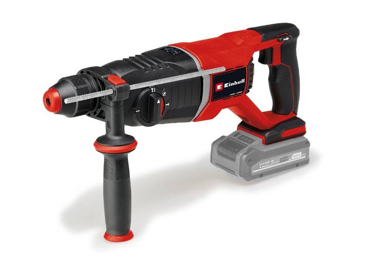 Bohrhammer EINHELL TP-HD 18/26 D Li BL – Solo , rot (bunt), Bohrmaschinen, Bohrhammer