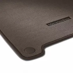 Mercedes-Benz EQS V297 Veloursmatten CLASSIC 4-teilig braun A29768002088W66