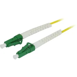 Synergy 21 LWL-1-Faser-Patchk. 5mtr.LC(APC)-LC(APC), 9/125u, OS2, G657A2, AD=2mm, flexible Knickschutztülle (5 m), Netzwerkkabel
