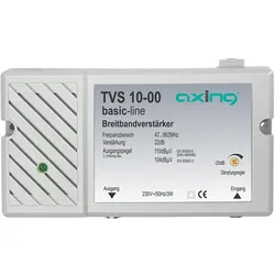Axing TVS 10, TV Receiver Zubehör, Grau