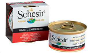 Whitebridge Pet Brands Srl Schesir Tonnetto Gamberetti85g