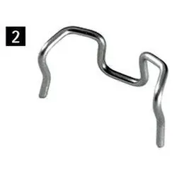 Möbel- Öffnungswinkelbegrenzer, 9103006, Stahl silber - silber