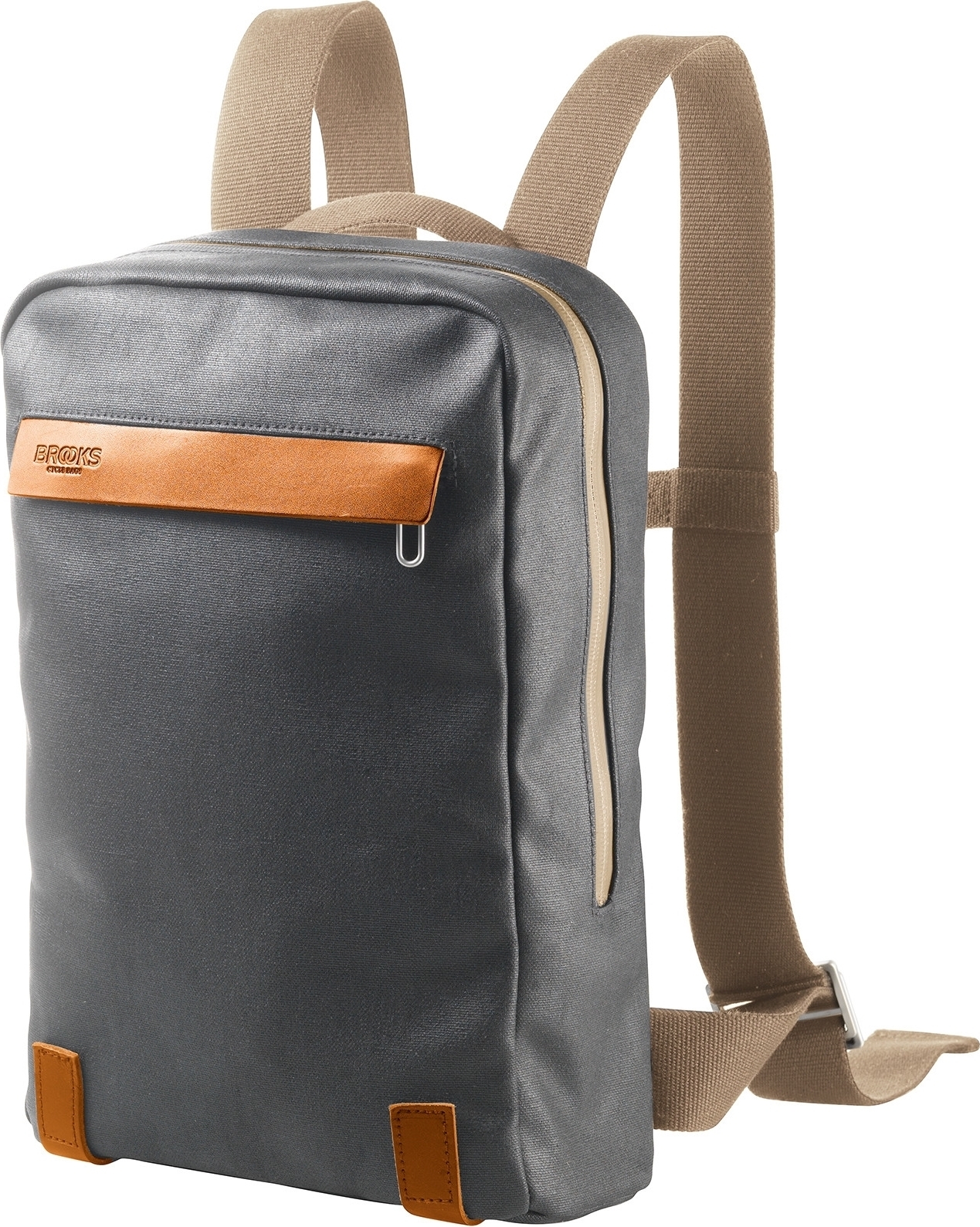 Brooks Rucksack Pickzip Canvas 10 Liter , Grau