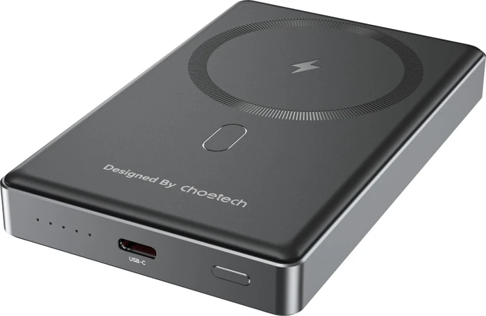 ChoeTech PD20W 10000mAh Ultra-thin magnetic power bank SUPER SLIM only 14.6mm--black