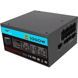 Nordic Gaming 1000W PSU 80+ Gold ATX 3.1 (1000 W), PC Netzteil, Schwarz