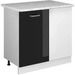 Vicco, Regal, Eckschrank für Hausrat R-Line (86 x 60 x 81.60 cm)