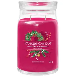 Sparkling Winterberry Signature Large Jar 567g 2-Docht
