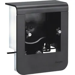 Hager Geräteträger uni design SL 20x55 gschw