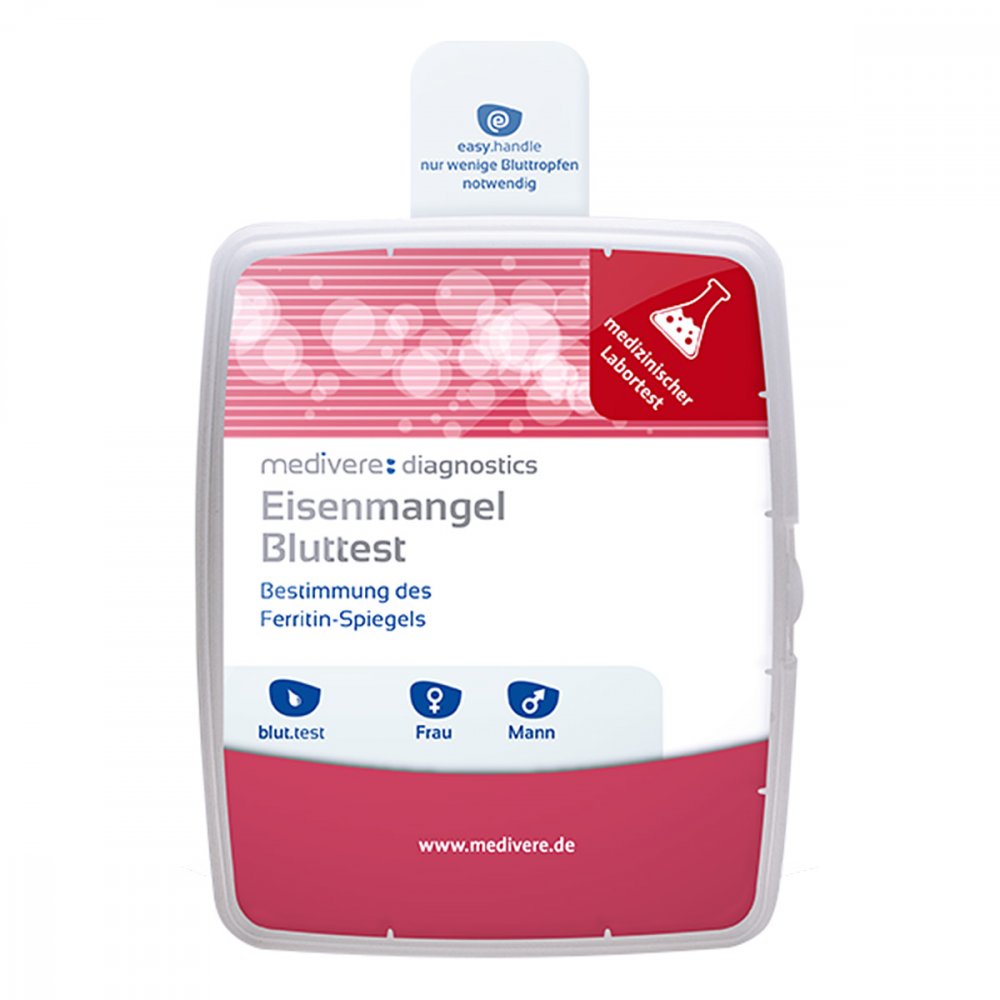 Medivere GmbH Eisenmangel Bluttest 10069955