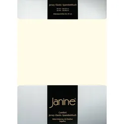 Janine Spannbetttuch Elastic-Jersey 5002 natur 150x200 cm