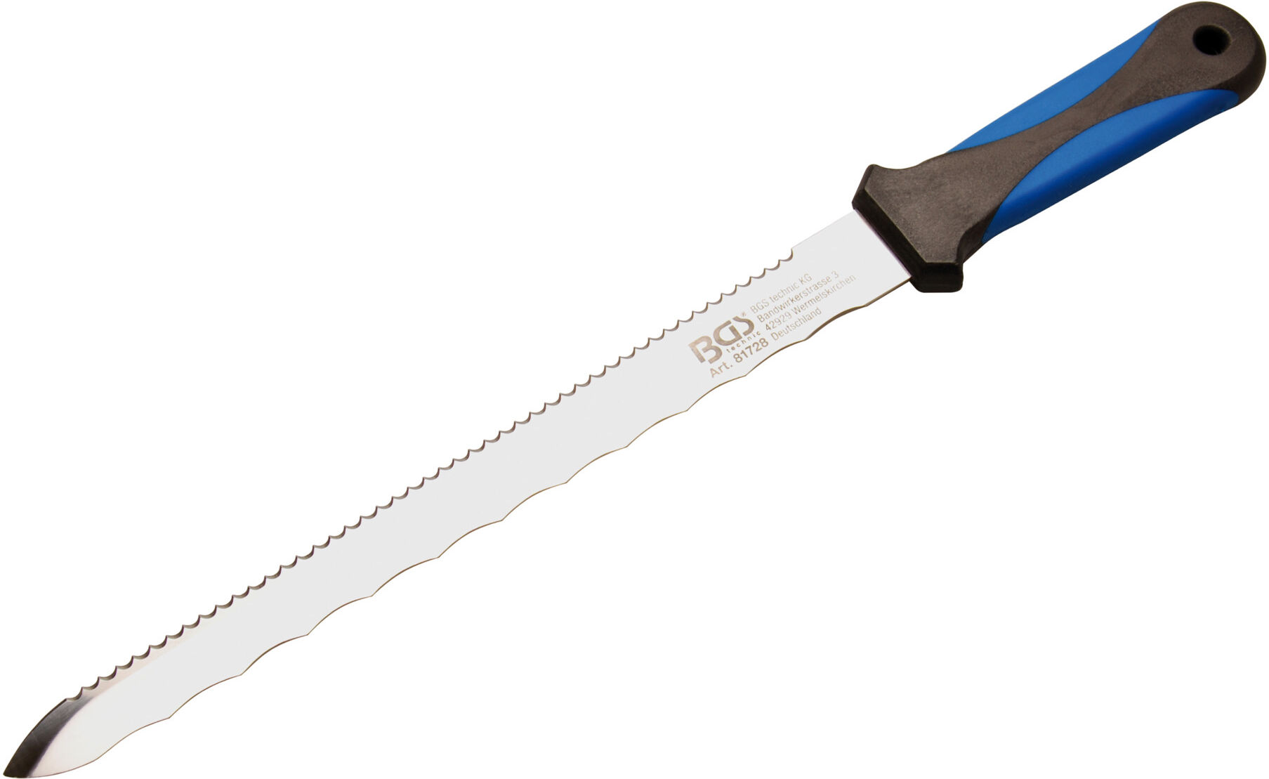BGS Technic Dämmstoffmesser aus Metall , 81728)