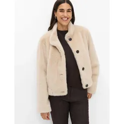Brax Damen Jacke Style INA soft ecru, hellbeige, Gr. 38