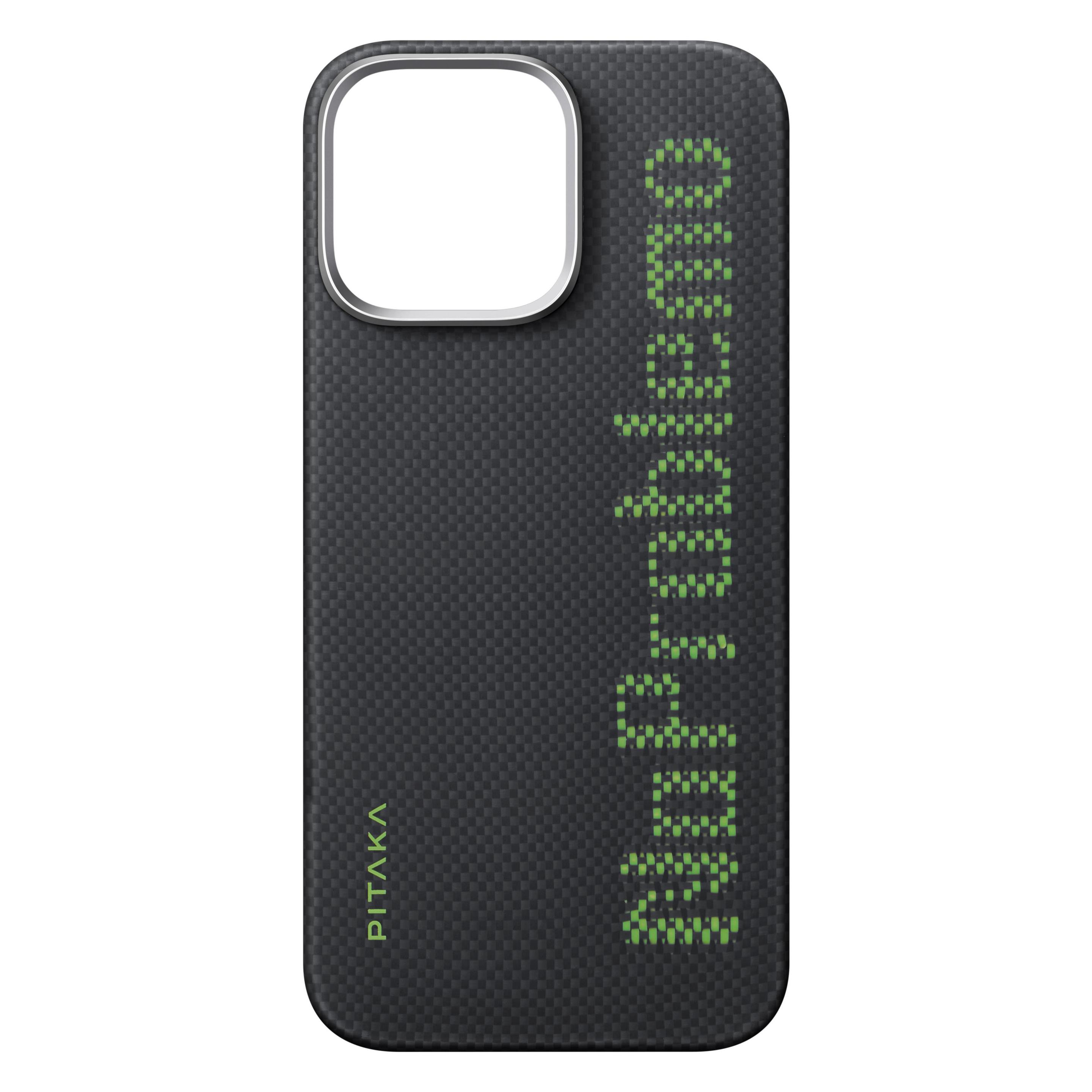 Pitaka x Aries Tactile Woven Case - NoProblemo - iPhone 16 Pro (Apple iPhone 16 Pro) (KI1601NO)