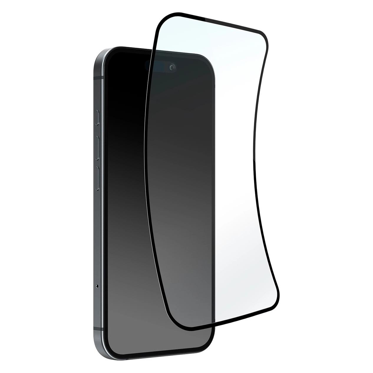 Puro D3O flexibles gehärtetes Glas für iPhone 15 Plus/15 Pro Max/16 Plus (1 Stk., Apple iPhone 15 Plus, Apple iPhone 15 Pro Max, Apple iPhone 16 Plus) (PUSDGFIPHONE1667D3O)