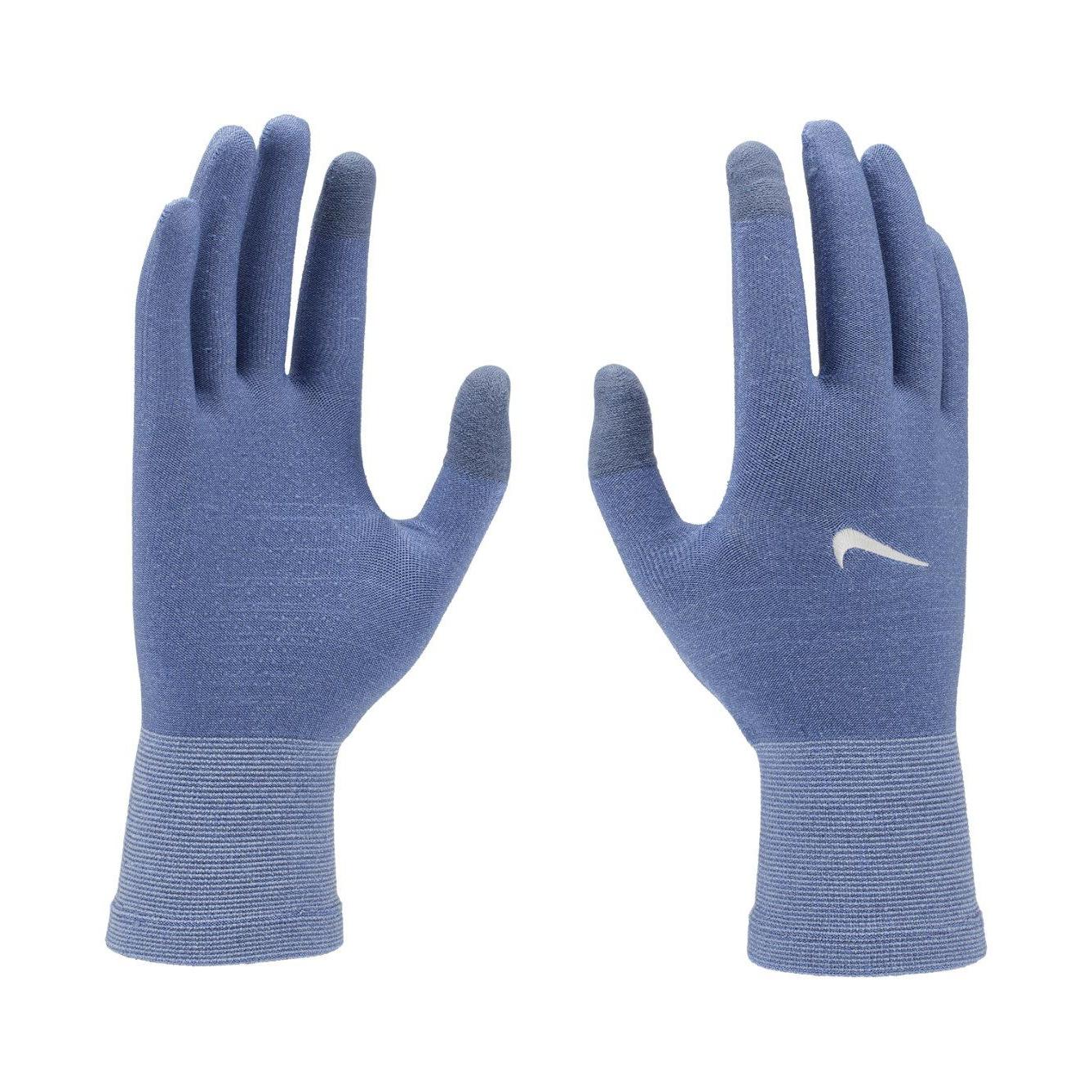 Nike Heren Lichtgewicht Gebreide Hardloophandschoenen (Blauw)