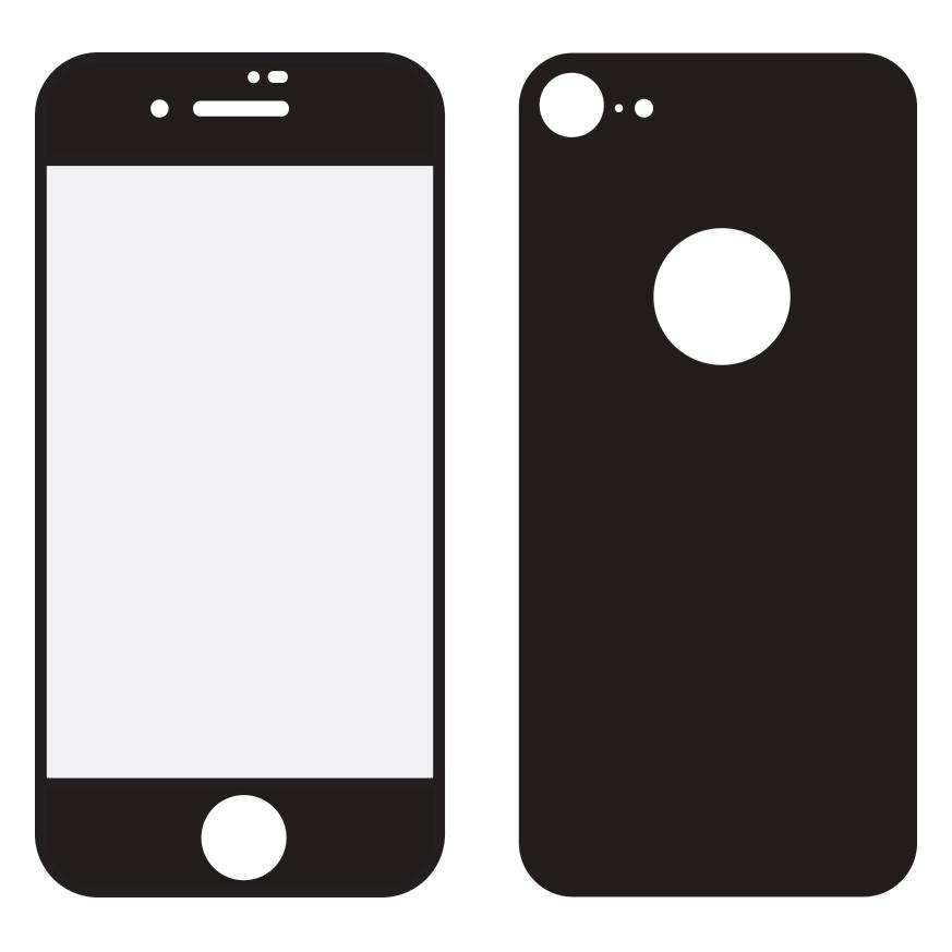 Mobilize Rand-zu-Rand-Glas (Apple iPhone 8) (37168627)