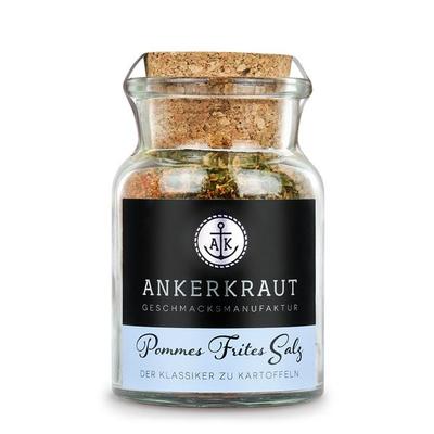 Ankerkraut Pommes Frites Salz, Korkenglas