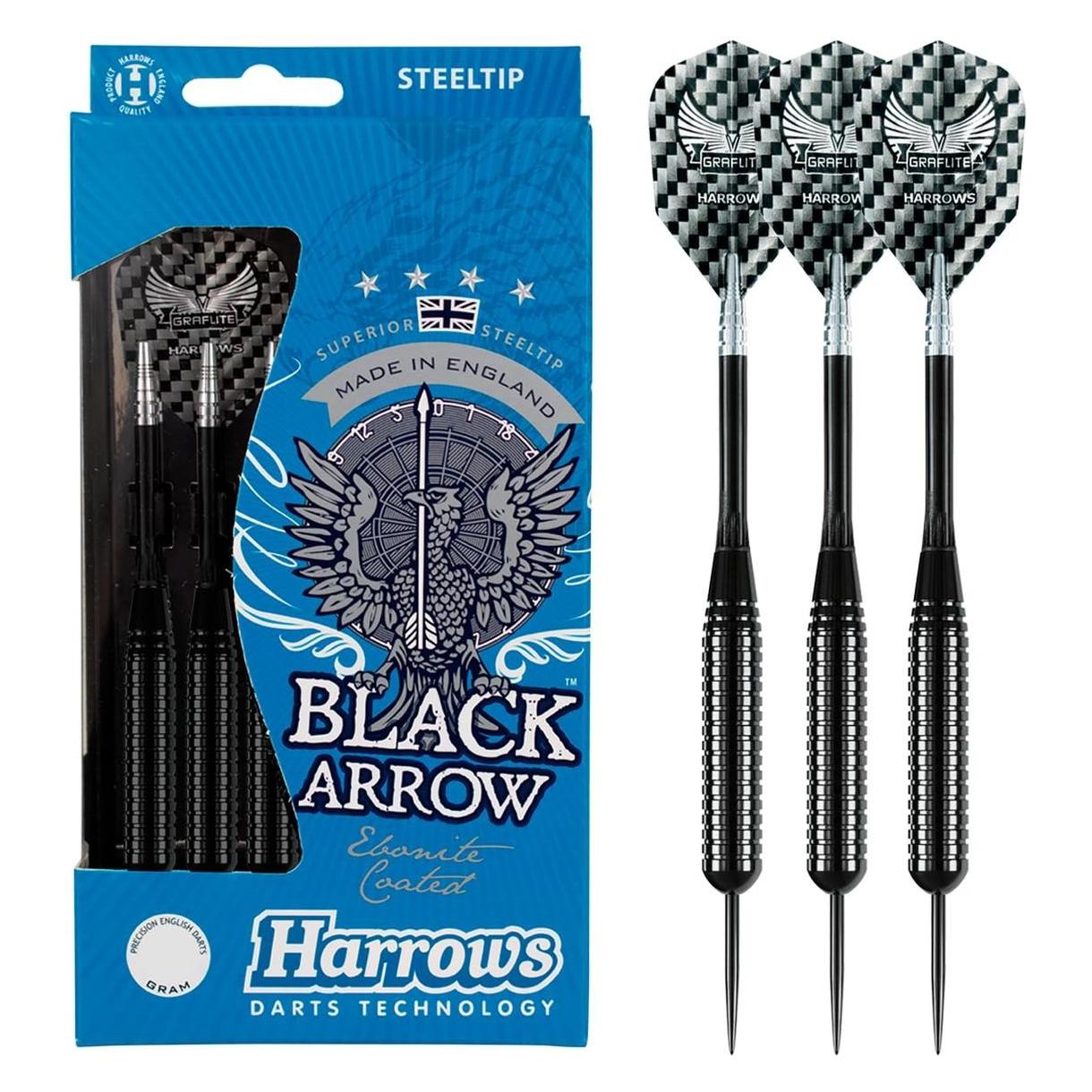 Harrows Darts Steeltip Black ARROW 3x21gr (?12050023-655)