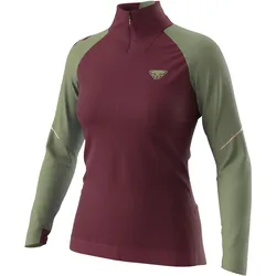 Dynafit, Damen, Velojacke, Ride Wind Jacke (34, XS), Grün, Rot, 34, XS