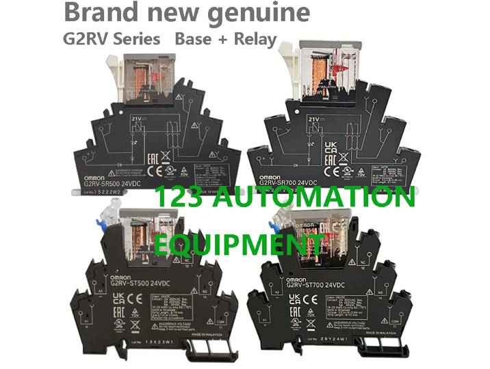 5 pièces authentique nouveau Omron G2RV-SR500 G2RV-SR700 G2RV-ST500 G2RV-ST700 relais mince 24V prises de relais (prise de relais Type intégré)