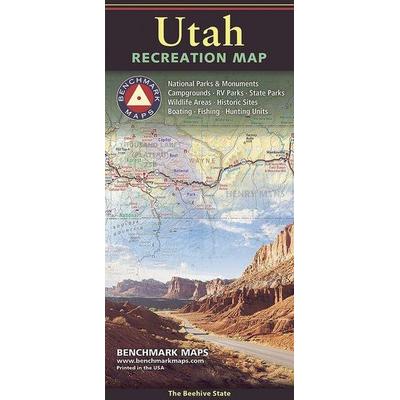 Utah Recreation Map, Karte von National Geographic Maps, Benchmark Maps, 978-0-7834-9967-3