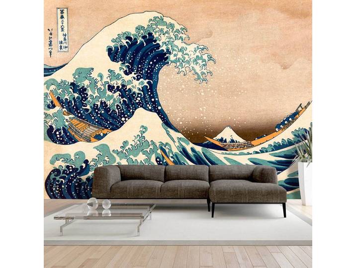Papier peint The Great Wave off Kanagawa 150 x 105cm 150 x 105 cm