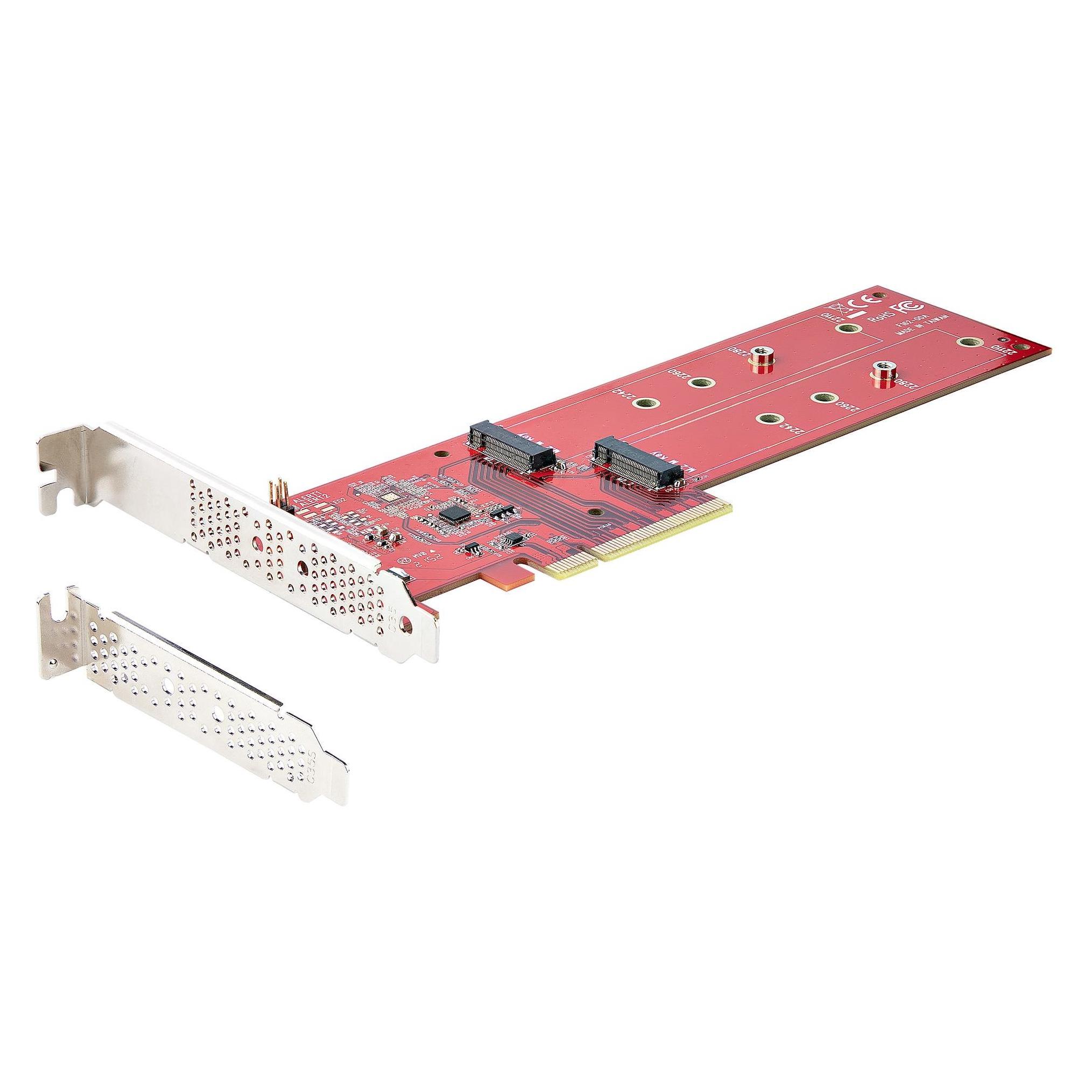 StarTech M.2 PCIe SSD Adapter (DUAL-M2-PCIE-CARD-B)