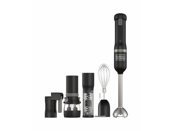 Black&Decker BCKM1016KSB Kitchen Wand Stabmixer + 5 tlg. Zubehör