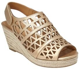 Women's The Karen Espadrille by Comfortview in Gold (Size 11 M)