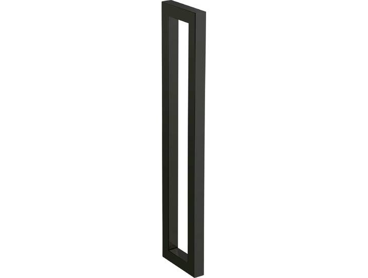 WENKO Wand Handdoekhouder Reitani zwart mat 40cm hoog - Handdoekrek - Handdoekenrek