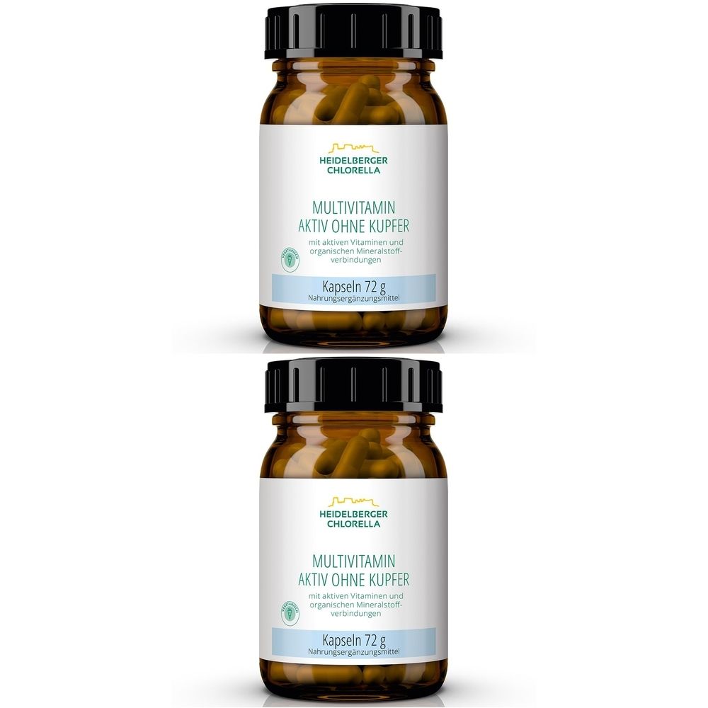 Multivitamin Aktiv ohne Kupfer Kapseln 2x 2x120 St