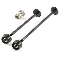 PITLOCK Schnellspannachsen Set 03 Edelstahl schwarz