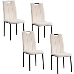 HTI-Living Stuhl Denton Velvet Creme