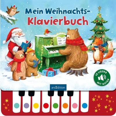 Mein Weihnachts-Klavierbuch, Gebundene Ausgabe von , arsedition, 978-3-8458-5895-1