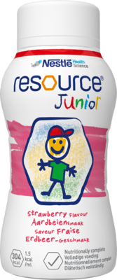 Nestle Health Science (Deutschland) GmbH RESOURCE Junior Erdbeer-Geschmack flüssig 4X200 ml 13912398
