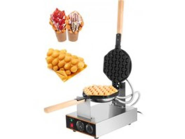 VEVOR Machine à Gâteau aux Oeufs SC-X30, Machine à Gaufre 30mm, Gaufrier Electrique commercial, en acier inoxydable pour la maison/les cafés/les restaurants/les cantines/les snack-bars