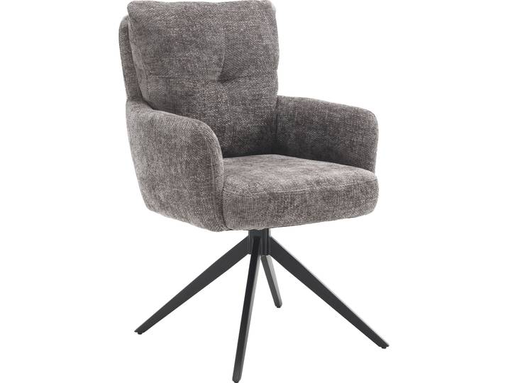 Esszimmerstuhl HOME AFFAIRE Valldemossa , grau (anthrazit, schwarz, anthrazit), B:60cm H:92cm T:67cm, Stühle, Esszimmerstuhl