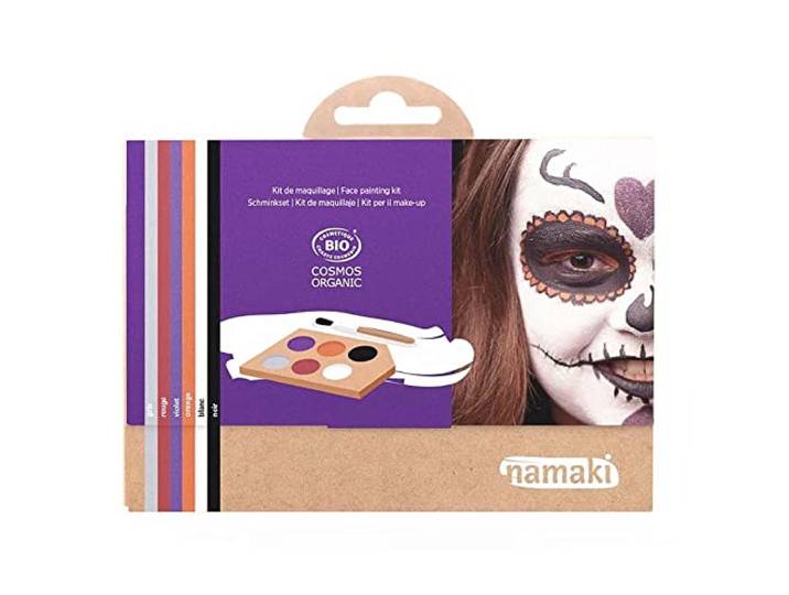 NAMAKI Make-upset, 6 kleuren, horrorshow, gecertificeerde natuurlijke cosmetica